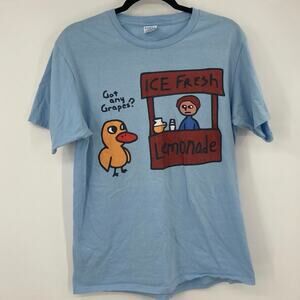 Got Any Grapes Song Graphic Tee Funny Unisex Medium Short Sleeve Duck Cotton